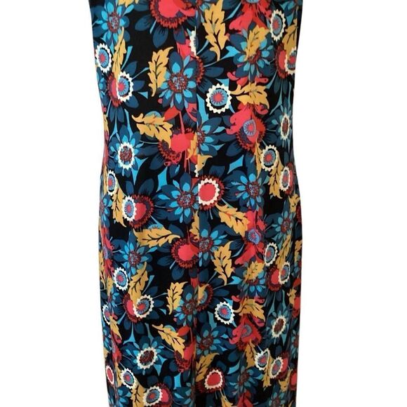 Lularoe Floral Print Dani Maxi Dress XL - Picture 11 of 12